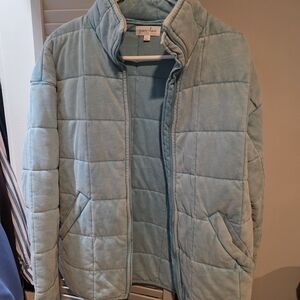 Quilted Blue Jacket